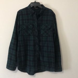 Comfy Green Plaid Flannel